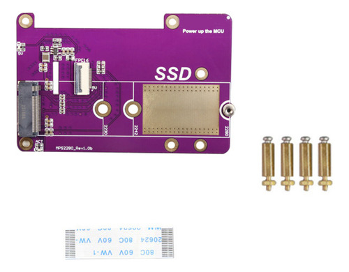 Placa De Expansión Pcie M.2 Nvme 2280 2230 2242 Gen3 Ssd Hat