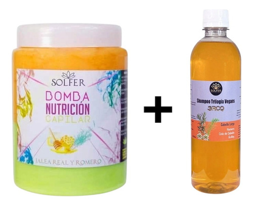 Crema Masaje Jalea Real Romero Y Shampoo Romero Biotina