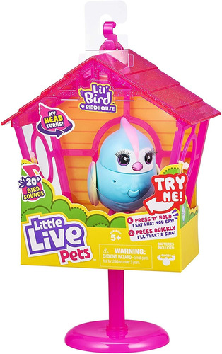 Little Live Pets Casa De Pássaros, Tuitea Arcoíris