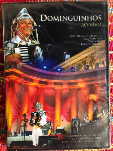 Dvd Dominguinhos Ao Vivo Lacrado