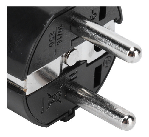 L Convertidor De Enchufe De Viaje Eu 100-250 V 10a Power