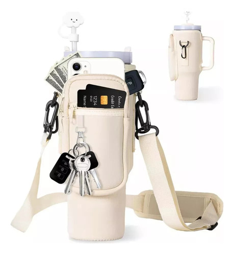 F Botella De Agua Stanley Bag, Vaso De 3/40 Onzas Con Asa,