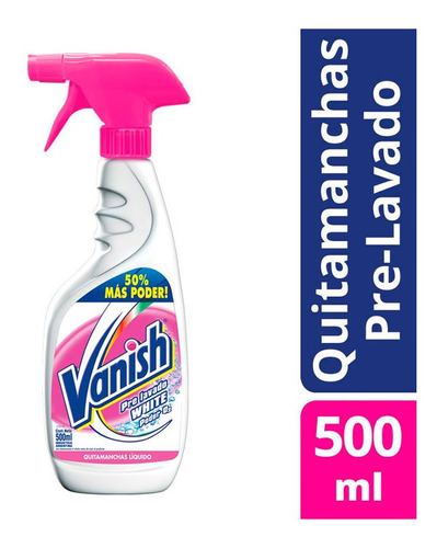 Vanish Quitamanchas White Pre Lavado Poder 02 Gatillo 500ml