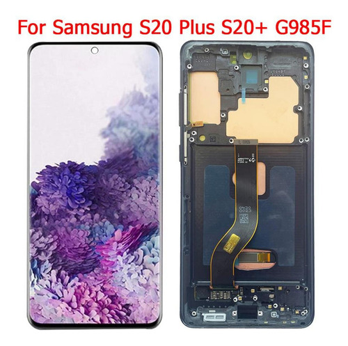 Pantalla Lcd Con Marco Para Samsung S20 Plus G985f G986b
