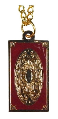 Collar Dije Importado Sakura Card Captor Libro Clow 2 Vistas