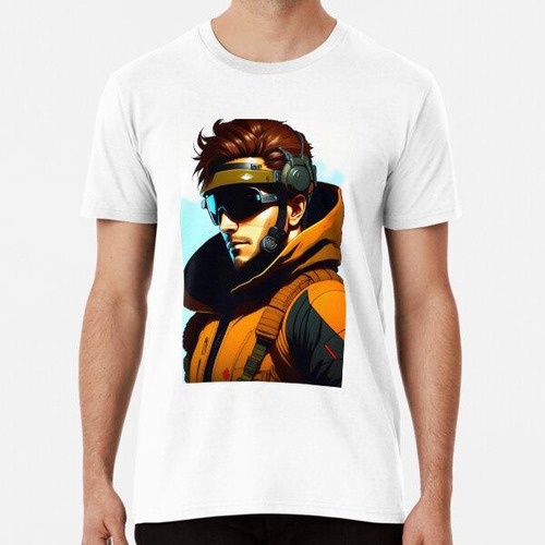 Remera Metal Gear Solid Snake Como Cyborg Algodon Premium