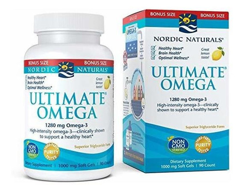 Nordic Naturals Ultimate Omega Softgels - Concentrado Omega-