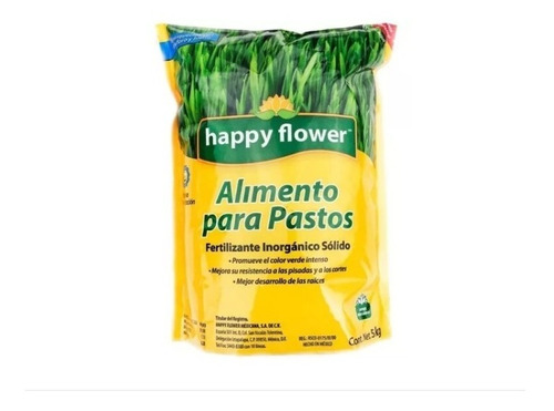 Alimento Para Pastos Happy Flower 5kg.