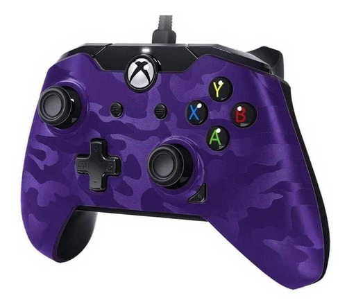 Control joystick PDP Xbox One Wired Controller purple camo