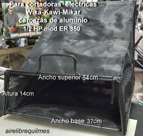 Bolsa Completa Origin Cortadora Wika Kawi 1/2 Hp Carc Alumin