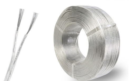 Cable Paralelo Bipolar 2x0.5 Cristal Transparente X 100 Mts Cubierta Trasparente