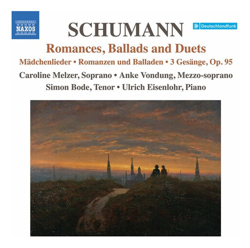 Schumann//melzer/eisenlohr Romances Balads & Duets Cd