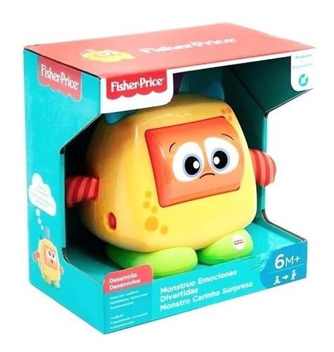 Muñeco Con Cuerpo De Robot Bebe Fisher Price Amarillo Nuevo