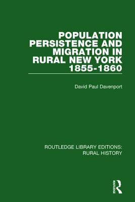 Libro Population Persistence And Migration In Rural New Y...