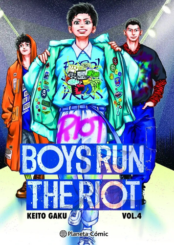Planeta - Boys Run The Riot #4 - Keito Gaku - Nuevo !!