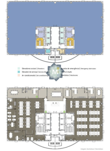 Imagem 8 de 8 de Praça Faria Lima | Laje Comercial | Itaim | 399m2 | 16 Vagas - Mb13927