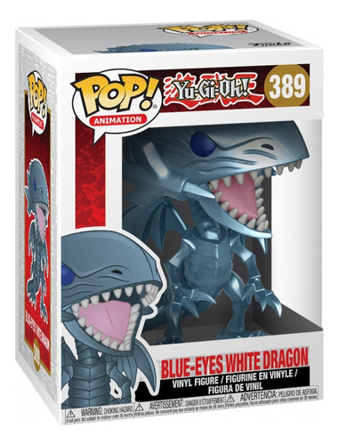 Funko Pop! Yu Gi Oh! - Blue Eyes White Dragon #389