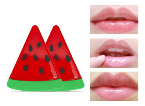 Lipgloss Brillo De Labios Hidratante Con Sandía
