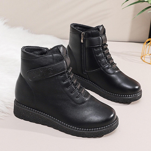 Botines Casuales De Tacón Alto Para Mujer, Cómodos Botines D
