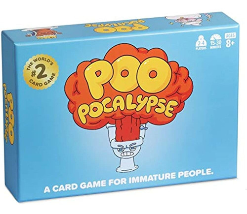 Juego De Cartas Poo Pocalypse: El Divertido Juego De Fiesta 