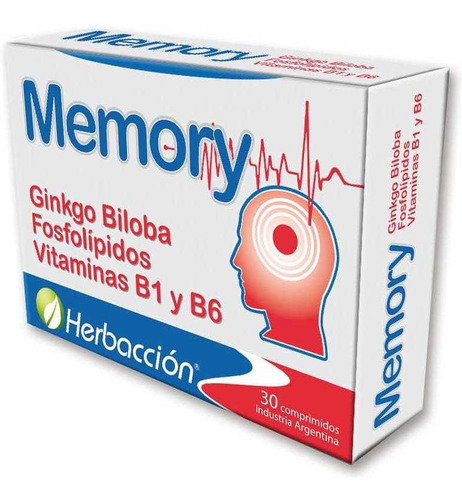 Suplemento Vitamínico X 30 Cmp Memory Herbaccion