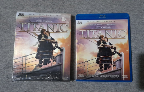 Titanic Bluray 3d + Bluray Pelicula 