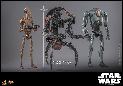 Preventa Hot Toys Droideka Star Wars Sixth Scale Figure