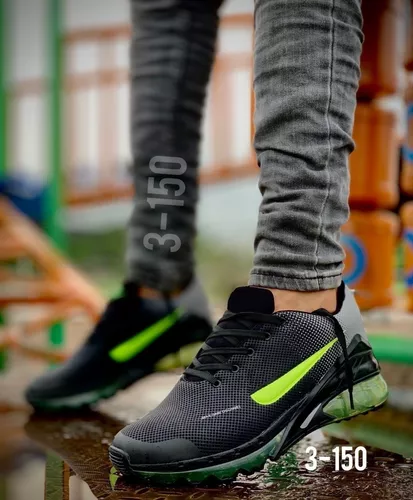 Vatio armario Unión Zapatillas Tenis De Marca Nike Aaa Verde Militar | MercadoLibre 📦