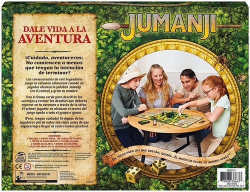 Jumanji Juego De Mesa Clasico Spin Master Games