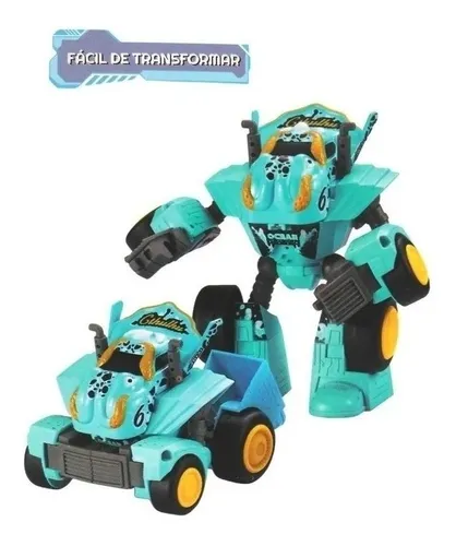 Metal Carformers Auto Transformable Luces Touch Sonidos