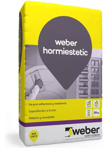 Weber Hormiestetic X 25kg Reparador De Hormigon