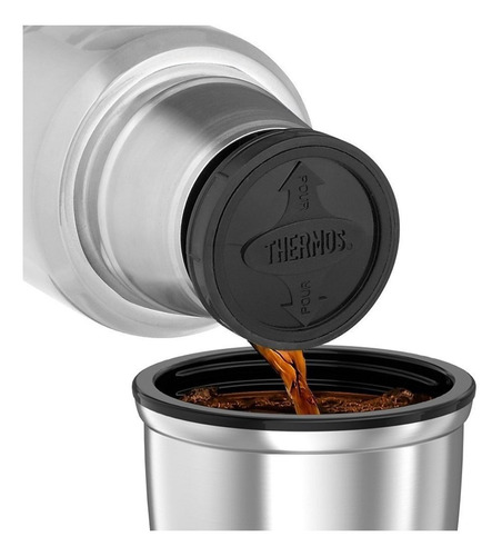 Imagen 4 de 4 de Thermos Stainless King SK2010 de acero inoxidable 1.2L plata