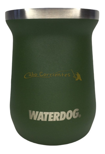 Imagen 4 de 10 de Mate Termico Vaso Acero Inoxidable Waterdog Zoilo 240 Ml
