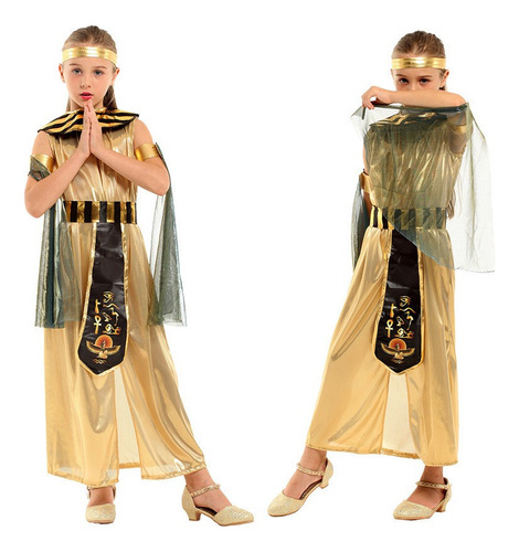 Vestido De Princesa Árabe For Niña Cleopatra