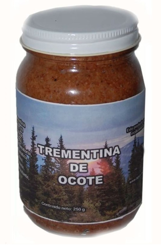 Trementina De Ocote 100% Natural 250 Gramos