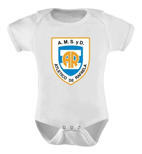 Body Para Bebé Personalizado Club Atlético Rafaela Algodón