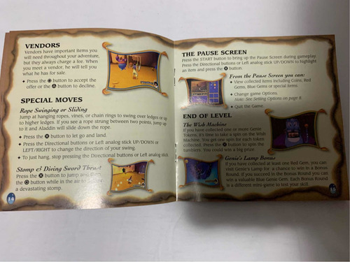 Disney's Aladdin In Nasira's Revenge Ps1 Orignal Americano