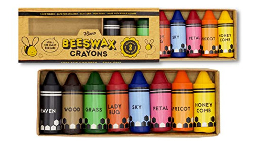 Crayola Crayones  Crayones De Cera De Abejas 100% Pura Hieno