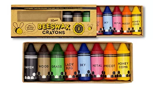 Crayola Crayones Crayones De Cera De Abejas 100% Pura Hieno