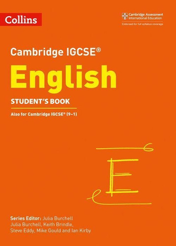 Cambridge Igcse English Students Book - Collins - 3rd Ed