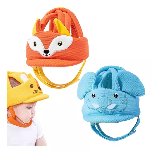 Casco de seguridad para bebé para gatear, casco protector transpirable para  bebés de 1 a 2 años, casco sin golpes