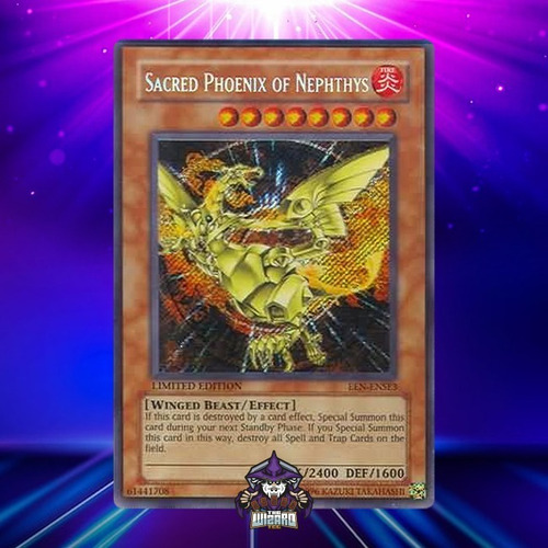 Yugioh- Sacred Phoenix Of Nephthys - Een-ense3 - Secret Rare