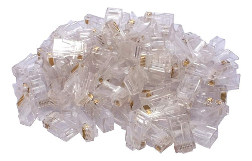 1000 Uds. Rj45 Cat5 Cat5e 8p8c Cable De Red Modular Conector