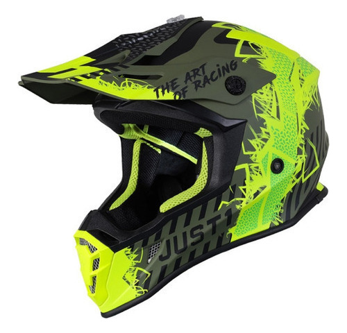 Casco Moto Just 1 Mask J38 Motocross Enduro Just1 Atv Ride ®