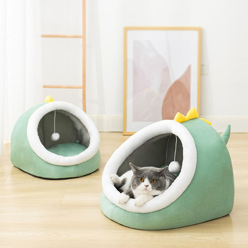 Casa De Nido De Gato Con Cojines De Jaula De Perro De S