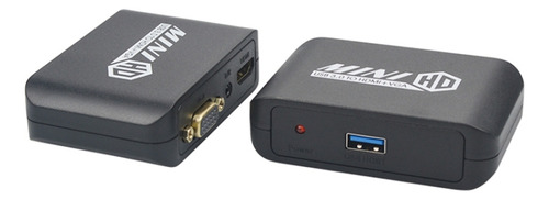 Adaptador Usb3.0 Para Hdmi+vga