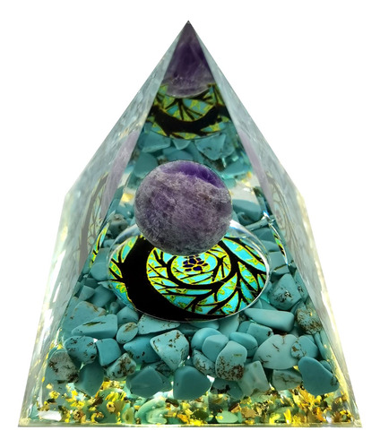 Esferas De Cristal, Piramide De Orgon, Amatista, Obsidiana, 