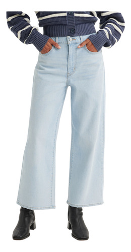 Jeans Mujer High Rise Wide Leg Azul Levis 72970-0019