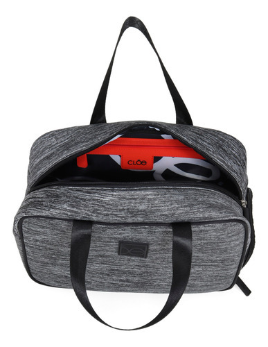 Neceser De Viaje Unisex Cloe Compartimento Para Calzado Color Negro