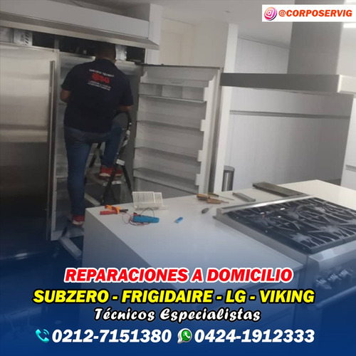 Serv Tecnico Viking Subzero Kitchenaid Neveras Horno Cocinas